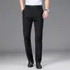 Pantalones Casuales para Hombre de Marca Francesa de Alta Gama, Pierna Recta, Corte Holgado, Resistentes a las Arrugas, No Necesitan Planchado, Alta Elasticidad, Pantalones de Vestir, Nuevo Modelo de Otoño