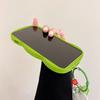 Colgante con forma de flor sonriente para iPhone 13 Pro Max, funda para teléfono móvil Apple 16, borde ondulado 15, 14