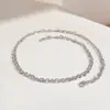 Nuevo Precio Especial Cadena Cubana para Hombre Moderna Color Acero Collar de Acero al Titanio a la Moda Alta Calidad Conservación del Color Cadena Hip-Hop Europea y Americana