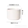 Vaso de Cerâmica Florido Porcelana Branca Criativo Simples para Plantas Verdes de Interior Vaso Presente Estilo Moderno Ins Vaso para Suculentas Presente Comercial