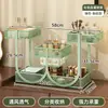Estante de almacenamiento de escritorio multicapa escalonado para tocador, organizador de clasificación para cosméticos, productos de cuidado de la piel y artículos de belleza para niñas