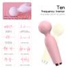 Micrófono Pequeño Mini Av Masajeador Vibrador de Frecuencia Variable Huevo Vibratorio Dispositivo de Masturbación Juguetes Sexuales para Pareja Adultos