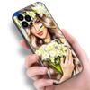 Para iPhone15 novo comércio exterior capa de telefone menina bandeira da Ucrânia
