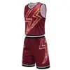 Uniforme de baloncesto de alta calidad para hombre, impresión de logo personalizado, ropa deportiva para adultos, entrenamiento, juvenil, competición universitaria