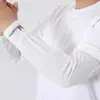 Manga de Hielo de Seda Recta de Verano para el Sol Manga de Mano Protección UV Exterior Manga Delgada Protector Solar Versión Holgada Protector de Brazo