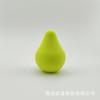 Serie Frutas Huevo de Belleza Fresa Pera Durazno Borla para Polvo Esponja de Aguacate Borla para Polvo de Belleza Poliuretano Sin Látex