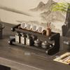 Estante de Almacenamiento para Portavasos Estante de Almacenamiento de Escritorio Almacenamiento de Encimera Multicapa Soporte para Tazas de Té Estante de Almacenamiento para Tazas de Té y Agua para el Hogar
