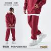 Roupas Masculinas Tilani 26Aw Dopamina 350g Forrado com Fleece Espesso Modelagem Solta Unissex Calça de Moletom Cor Sólida Roupas Transfronteiriças Atacado