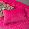 Fundas de Almohada Gruesas Acolchadas de Algodón Puro, un Par de Fundas de Almohada, una Sola Funda de Almohada