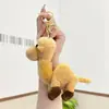 Lindo llavero de cordero de peluche, muñeco de peluche, colgante para bolso de pareja, juguete de máquina de peluches, accesorio de regalo
