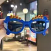Gafas Polarizadas para Niños Flame Halloween Divertidas para Niños Gafas de Sol de Silicona Protección Solar Gafas de Exterior de Alta Definición Estilo Mech Personalizado