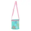Bolsa de Playa Más Vendida en Amazon Bolsa de Almacenamiento para Niños Bolsa de Almacenamiento para Conchas Bolsa de Playa para Juguetes Bolsa de Malla para Almacenamiento de Artículos Varios