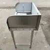 Mesa de Operación para Desviscerar Pescado de Acero Inoxidable Espesor 304 Mesa de Corte y Preparación de Frutas Mesa de Sacrificio de Carne Ensamblaje de Fregadero