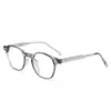 Armazón de Gafas Retro Estilo Coreano 8631 Anti-Luz Azul Miopía para Mujer 2236 Celebridad de Internet Liso Inserción de Pines Armazón de Lente Plano