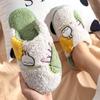 Pantuflas de algodón Bug Rabbit para mujer, otoño e invierno, para parejas, cálidas, suaves y antideslizantes, para el hogar