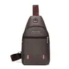 Bolso de Pecho Impermeable y Resistente al Desgaste para Hombre Modelo Nuevo 2026 Tela Oxford Mochila Pequeña de un Solo Hombro Cruzada Bolso Cruzado de Tres Capas de Gran Capacidad