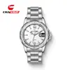 CHAXIGO produtos genuínos presentes de negócios masculinos relógio de pulso com pulseira de aço tendência clássica 30 metros à prova d'água tabela de calendário fabricantes atacado
