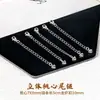 Cadena de extensión de acero de titanio, pulsera de perlas ajustable, cadena de extensión para collar, cadena para clavícula, cadena de cola, accesorios de cadena con cierre de langosta