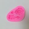D2005 Molde de Silicone para Sabonete Pente Espelho Decoração Silicone Molde