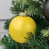 Ventas Directas de Fábrica de Adornos para Árbol de Navidad, Bolas de Vidrio Mate, Decoraciones Pintadas para Árbol de Navidad, Bolas de Vidrio de un Solo Color para Navidad