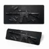Temu Série Popular de Pistolas Mouse Pad de Mesa para E-Sports Mouse Pad Grande de Alta Qualidade Pad para Teclado de Computador Peça Única Pad de Dropshipping