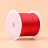 Círculo Pequeño Nylon Hilo de Borla Seda de Hielo Trenzado Hilo de Color Pulsera Hilo para Collar DIY Hilo Duradero Resistente al Desgaste Accesorios de Hilo Hechos a Mano