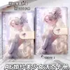 Vestido de Casamento Menina Bonita A6 Álbum de Cartões de Folha Solta Anime de Alto Valor Menina Bonita Caderno Diário Couro Fivela Magnética Caderno