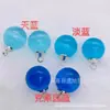Fivela de botão redonda olho de gato para camisa botão de cor pingente DIY menina Senhora Rosa Azul Klein Botão cheongsam Hanfu
