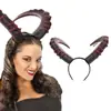 Diadema de cuernos de demonio de Halloween de moda transfronteriza, tocado de fiesta de rol, accesorios divertidos