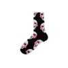 Calcetines de dibujos animados Calcetines de dibujos animados casuales deportivos jacquard para mujer de algodón para pareja hasta media pantorrilla calcetines de moda medias para hombre