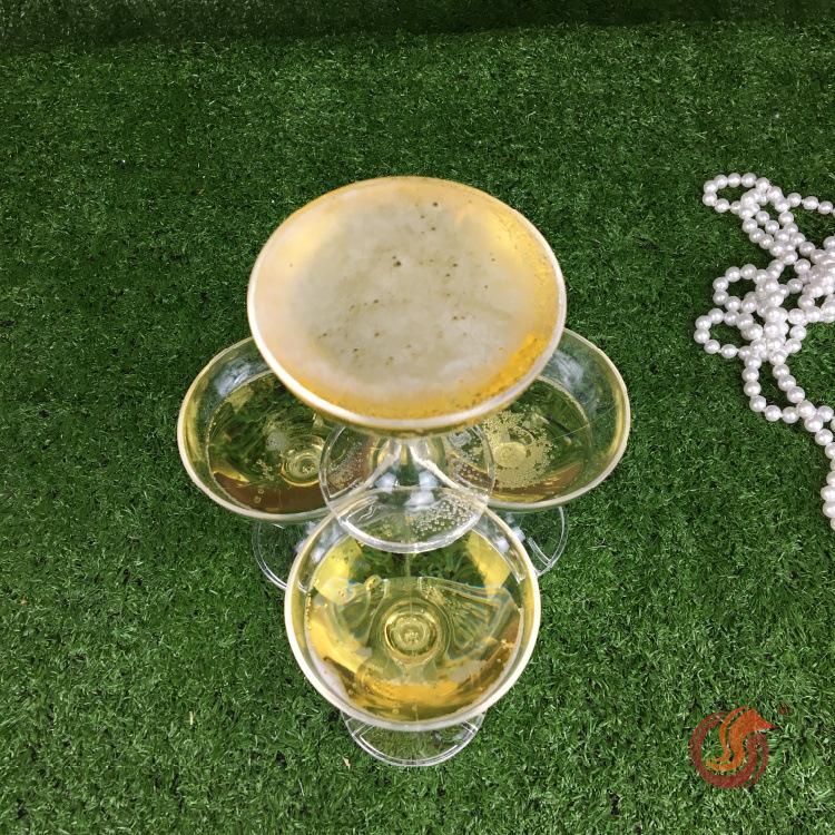 一体成型香槟杯