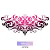 Tatuajes Temporales Sexy Partes Íntimas Abdomen Inferior Succubus Deseo Puro Abdomen Cintura Trasera Tótem de Corazón Pecho Jugo Impermeable