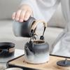 Juego de té de viaje, venta al por mayor, bandeja de té para el hogar, taza de té Kung Fu, tetera portátil para exteriores, regalo de negocios de cerámica