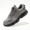 Zapatos de Protección Laboral Antiaplastastamiento y Antipinchazos para Hombre, Zapatos de Seguridad Protectores Transpirables Antideslizantes para Sitios de Construcción y Talleres, Resistentes al Desgaste, Venta al por Mayor de Fabricantes