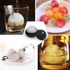 Vendas Diretas da Fábrica Bandeja de Gelo de Bola Única Cubo de Gelo para Uísque Molde de Silicone para Fazer Gelo Silicone de Grau Alimentício Criativo Molde de Gelo de Bola