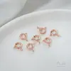 Chapado en Oro de 14K Oro Real de 18K Hebilla de Resorte Collar Pulsera Terminación Pinza de Langosta Hebilla de Conexión Materiales para Manualidades Accesorios Hechos a Mano
