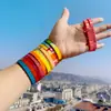 Venta Caliente de Amazon Verano Europeo y Americano Estilo Nacional Bohemio Pulsera Esmalte Joyería de Mano del Tíbet Venta al por Mayor Transfronteriza