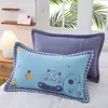 Funda de almohada de algodón de gasa para niños Tipo algodón puro Individual Funda de almohada para jardín de infantes Funda de almohada para estudiante 35*55cm