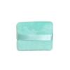 Puff de polvo de maquillaje triangular especial de terciopelo cristalino súper suave de lana corta redondo cuadrado flocado de doble cara