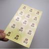Fabricante de Producción de Sellado Puntual de Dongguan Pegatina Redonda Transparente con Logo Impreso Autoadhesiva El Precio es Realmente Asequible y Fácil de Despegar
