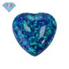 Huagang Gema Corazón Sintético OPAL OPAL Piedra Suelta OPAL Artificial OPAL en Forma de Corazón 13
