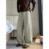 2026 HK26693 Pantalones de chándal para interior con forro polar, súper suaves, corte inclinado M-5XL HK26937-Especial P31