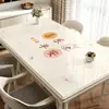 Jogo Americano de Mesa de Jantar em PVC Estilo Minimalista, Toalha de Mesa de Luxo Leve de Alta Qualidade, Lavável, à Prova de Óleo, Impermeável, Resistente ao Calor, Resistente a Altas Temperaturas