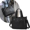 Bolso de Mano para Hombre Transfronterizo Cuero PU Horizontal Maletín de Negocios Bolso para Computadora Hombro Cruzado de Gran Capacidad Bolso para Viajeros
