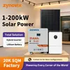 Generador Solar Doméstico Panel Solar Almacenamiento de Batería Inversor Híbrido