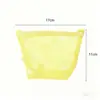 Bolsa de Maquiagem Triangle Mesh Estéreo Dopamina Grande Capacidade Portátil Feminina para Diversos Moedas Batom Maquiagem