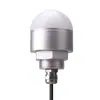 Lámpara Integrada Tricolor Tipo LED Lámpara de Señalización para Equipos de Máquinas Herramienta Semicircular 12V Alarma Sonora y Visual 24V Lámpara Indicadora