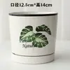 Maceta de Cerámica Tamaño Grande Oferta Especial Liquidación Interior Escritorio Balcón Suculenta Maceta Pequeña Clorofito Helecho Espárrago Maceta Simple Blanca