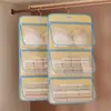 Bolsa de almacenamiento colgante para ropa interior, bolsa colgante mágica para guardar calcetines, organizador de calcetines de pared para armario de dormitorio estudiantil
