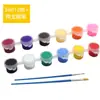 Tiras de Tinta Acrílica à Prova d'Água Atacado Conjunto de 12 Cores Pintura Artística Estudantil Coloração Boneco de Gesso Tiras de Tinta Produção